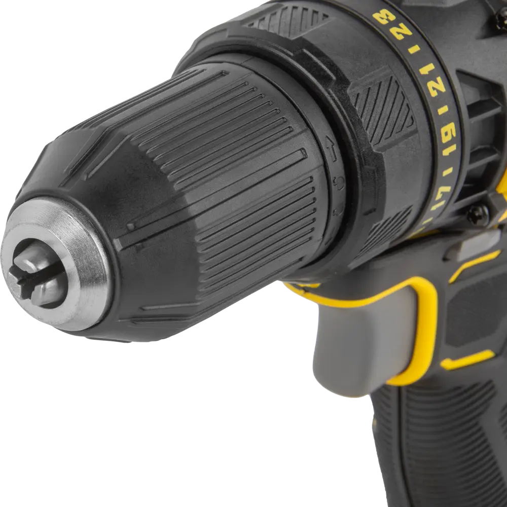 Дрель-шуруповерт аккумуляторная Stanley SCD700C2K, 18 В Li-ion 2x1.5 Ач STANLEY FATMAX STLM-2029836 - Вид №4