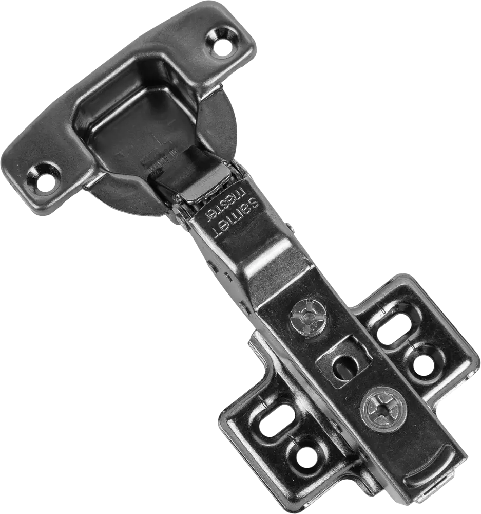 Петля мебельная SAMET Master Black с доводчиком, полунакладная 84829210