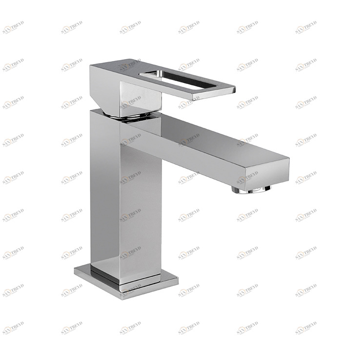 Смеситель для раковины, однорычажный, 3/8 дюйма. Керамический картридж Ø25 мм. Длина шлангов 405 мм. Со съемным сливным набором 1 1/4 ”. Аэратор «Плюс». Расход 10,5 л / мин. при 3 барах.  Irta NOKEN 100038688  CHROME