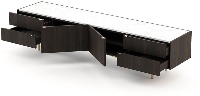 Laskasas Тумба под ТВ из дерева Lewis Lk3121 - Вид №1