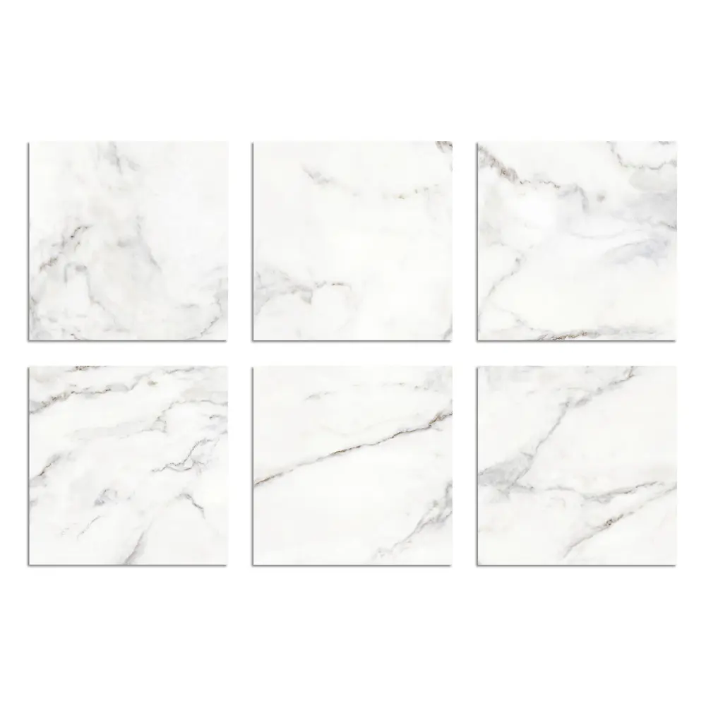 Atlantic Керамогранит мраморный белый 42×42 см для пола и стен 89440504 Santreyd STLM-1583062 - Вид №2