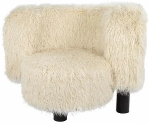 pulpo Кресло из искусственного меха с подлокотниками Kaboom + oooh + pow + wham