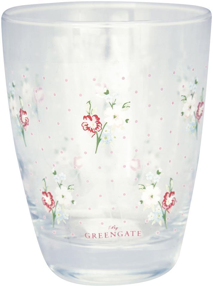 Стакан стеклянный Eja white Greengate GLAWATEJA0112
