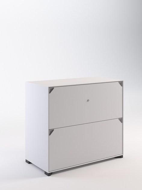 Steelbox by Metalway Низкий офисный ящик для хранения из листового металла с замком Joint sun-id-1428949 - Вид №20