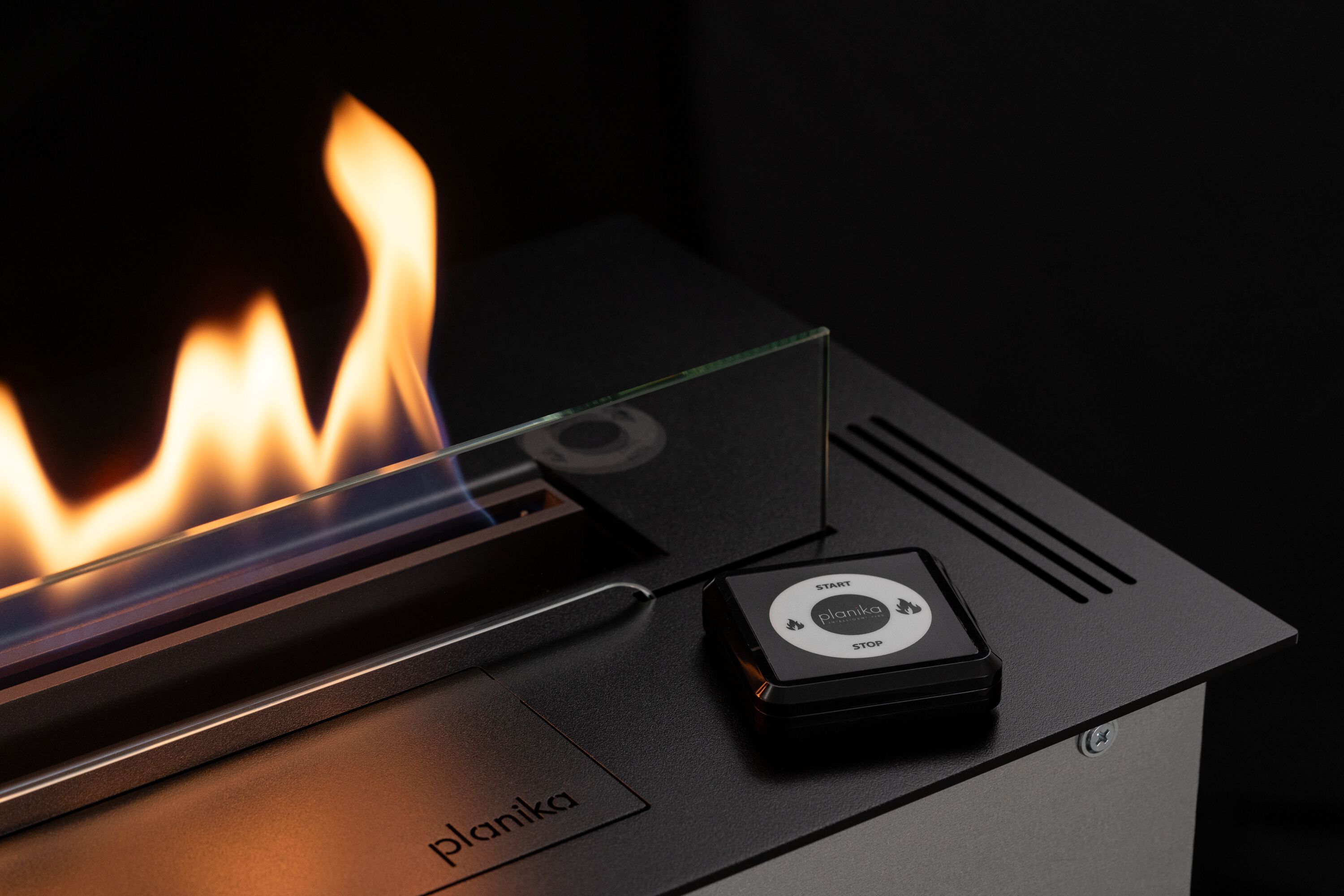 Встроенный камин, Управляемый Wi - Fi и дистанционным управлением Planika Architects line ARCH-00032988 - Вид №39