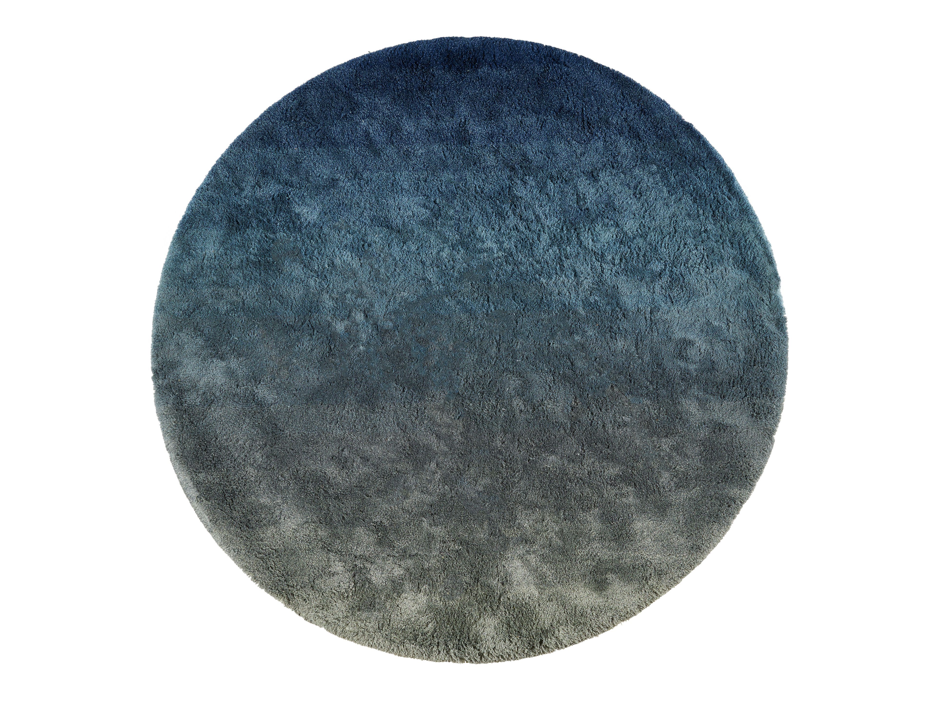 Круглый коврик ручной работы из мохера и бамбука ETRO Home Interiors GRADIENT ARCH-00097931