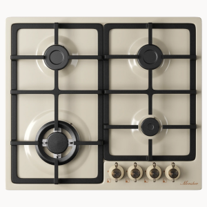 9121447 Газовая варочная поверхность Monsher MSG 67 RC Bronze