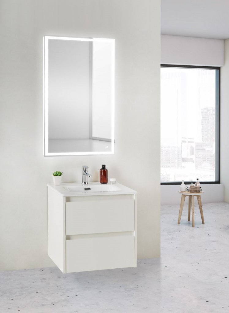 Мебель для ванной комнаты BelBagno KRAFT 39-500 Bianco Opaco  - Вид №2