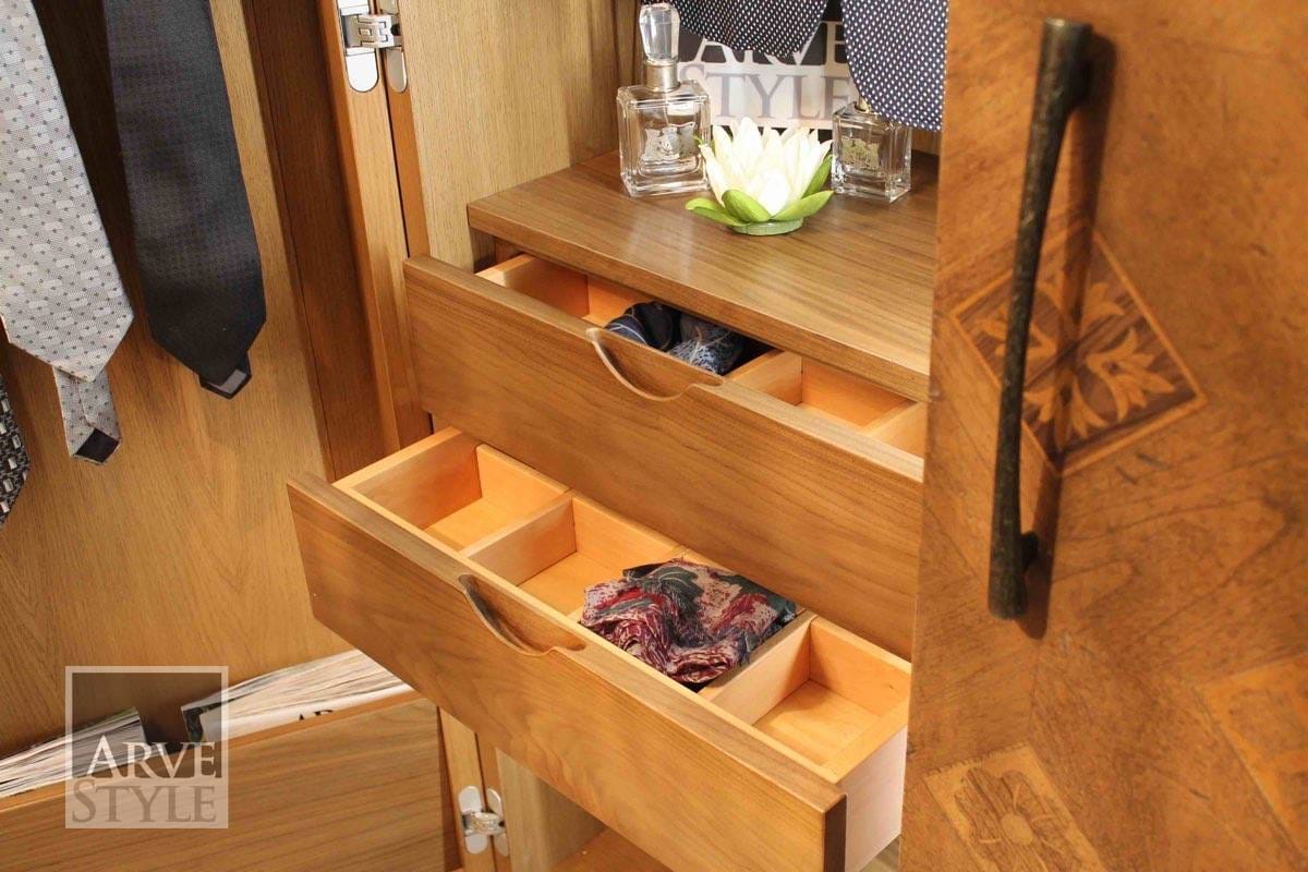 Деревянный барный шкаф со встроенным освещением Arvestyle паркет ARCH-00082377 - Вид №11