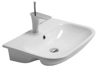 Cle4556101 / cle4554101 Накладная раковина консольная овальная Olympia Ceramica CLEAR - Вид №1