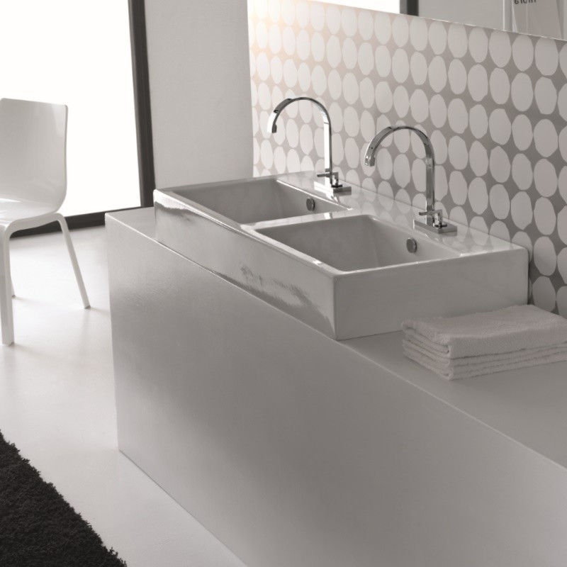 43514 Накладная раковина на столешницу  овальная Ceramica Hidra LOFT - Вид №3