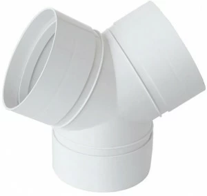 First Corporation Фитинг abs "y" для круглых труб La ventilazione Cry125b