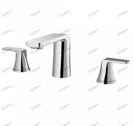 Смеситель для раковины без донного клапана Cezares GLOBO-F-BLS-01-W0