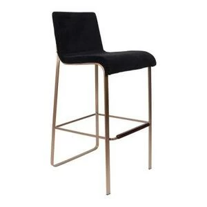 Стул барный Flor черный