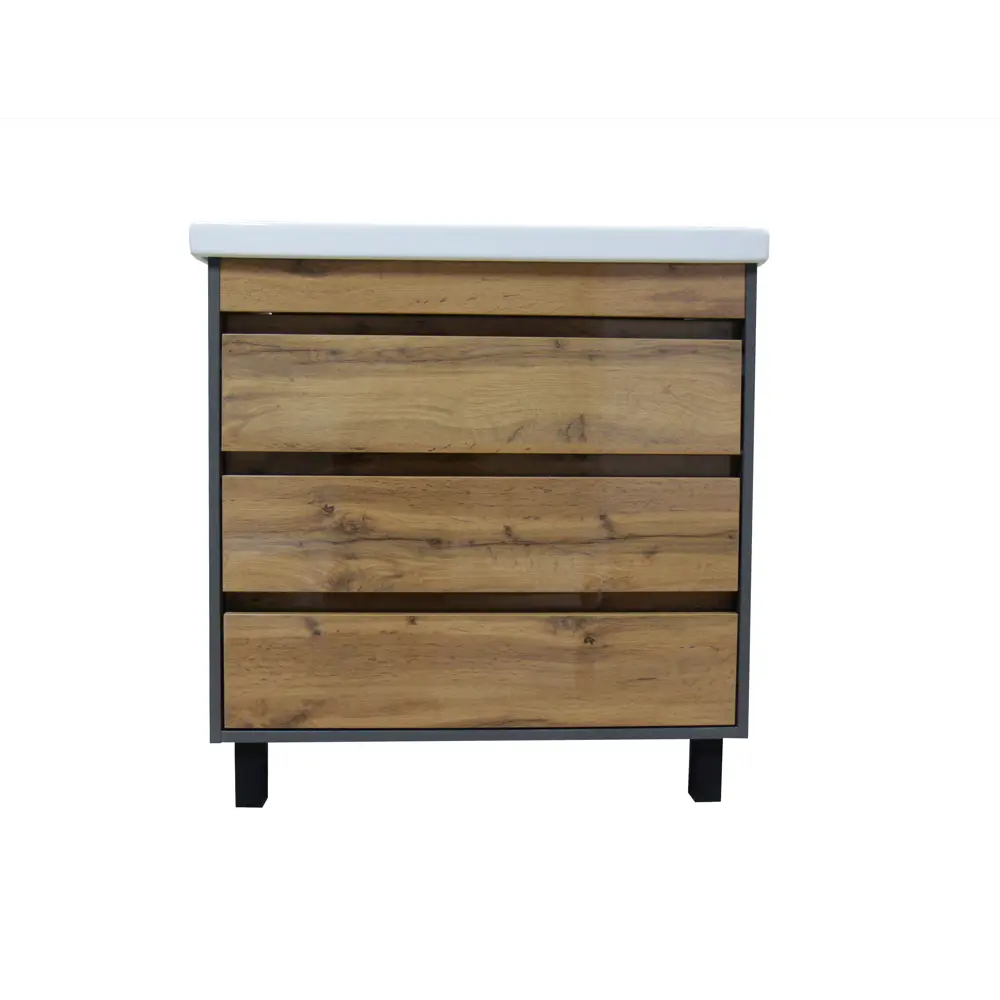 Тумба Santreyd Wood для раковины 80 см в стиле минимализм 88695639 STLM-0977633 - Вид №2