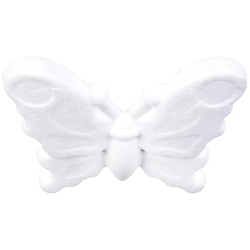 Элемент декоративный инжекционный, белый Бабочка Santreyd STLM-2049594