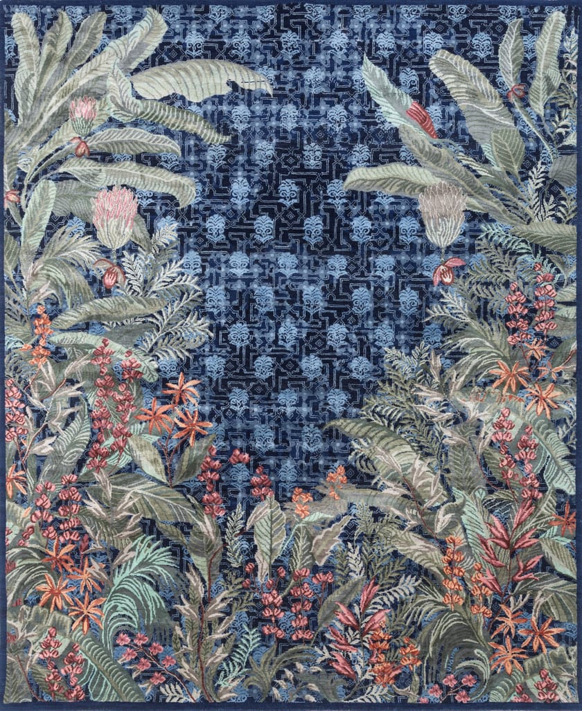 Шерстяной ковер ручной работы Jaipur Rugs Inde Rose - Переплетение природы и наследия ARCH-00143805