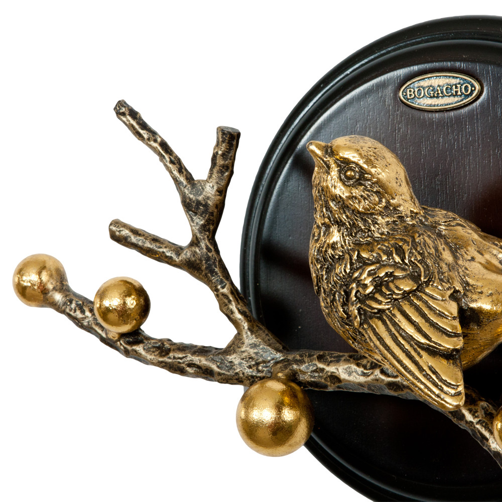 25004 Настенный крючок Терра Орех BOGACHO 4627163961755 - Вид №1