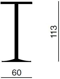 Quadrifoglio Квадратный высокий стол T tables sun-id-1503657 - Вид №2