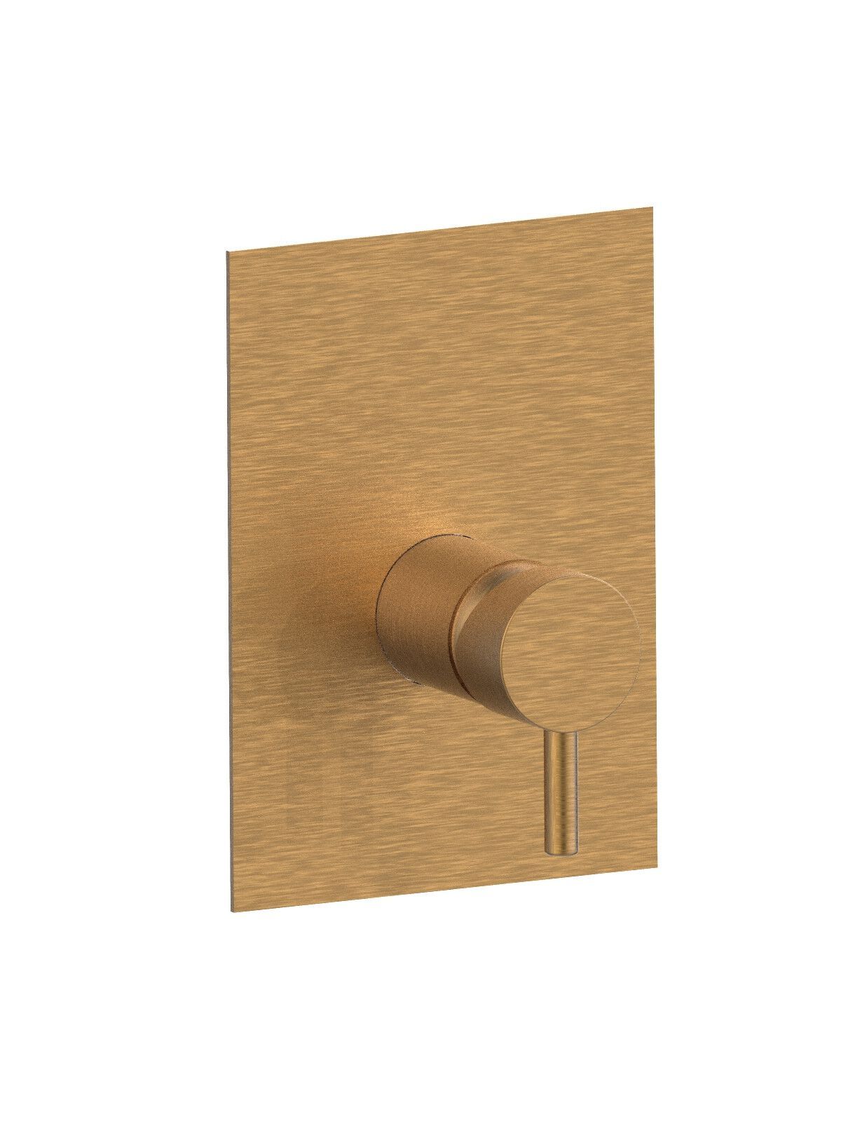 Встраиваемый однорычажный смеситель для душа с пластиной Rubinetterie Frattini Pepe XL ARCH-00136208 - Вид №2