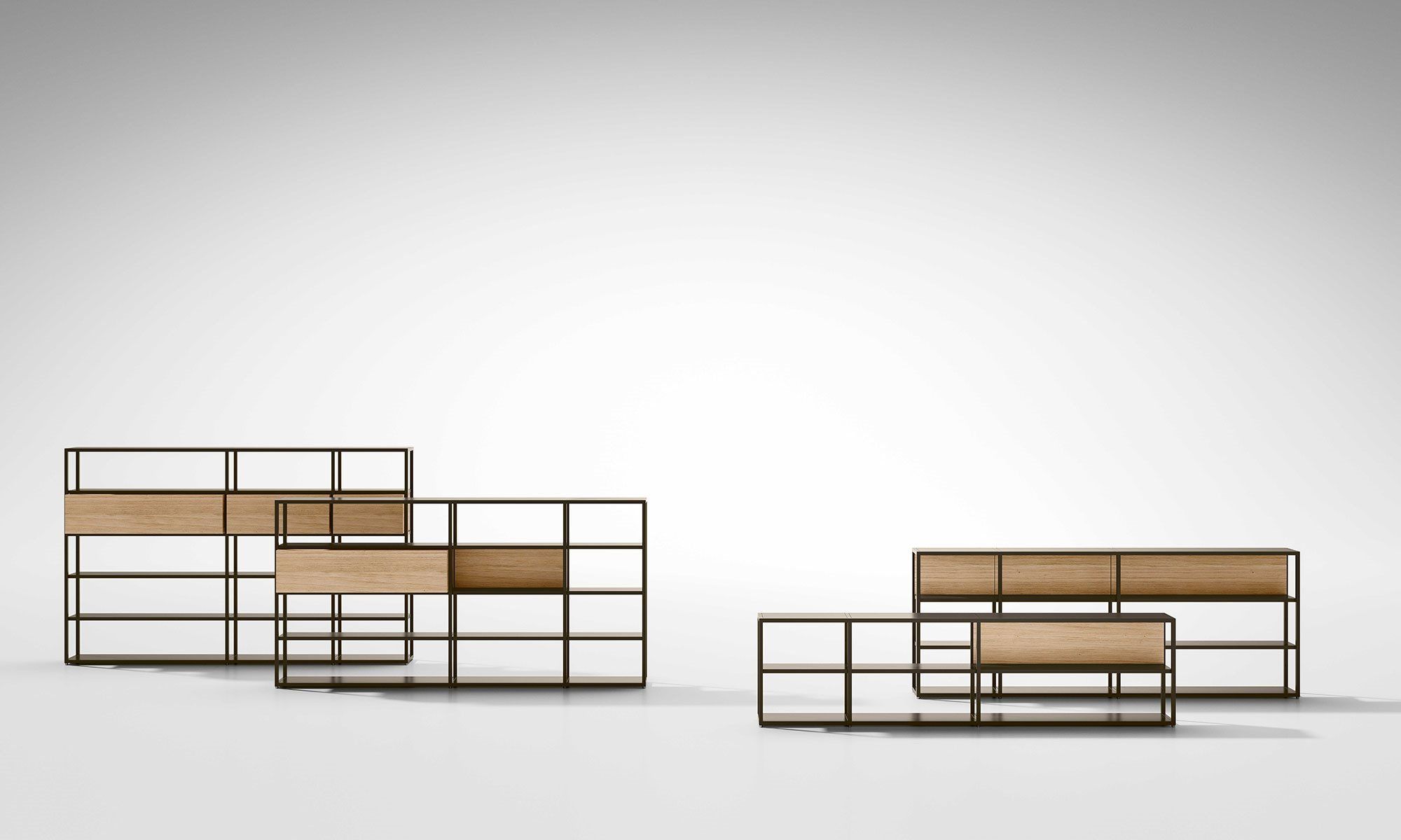 Секционная Книжная полка Desalto ARCH-00034160 - Вид №14