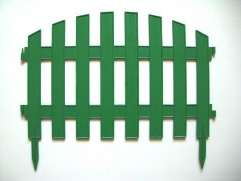Декоративный штакетник Santreyd «Волна» зелёный 3 м для сада и цветников 17710535 STLM-0008497 - Вид №1