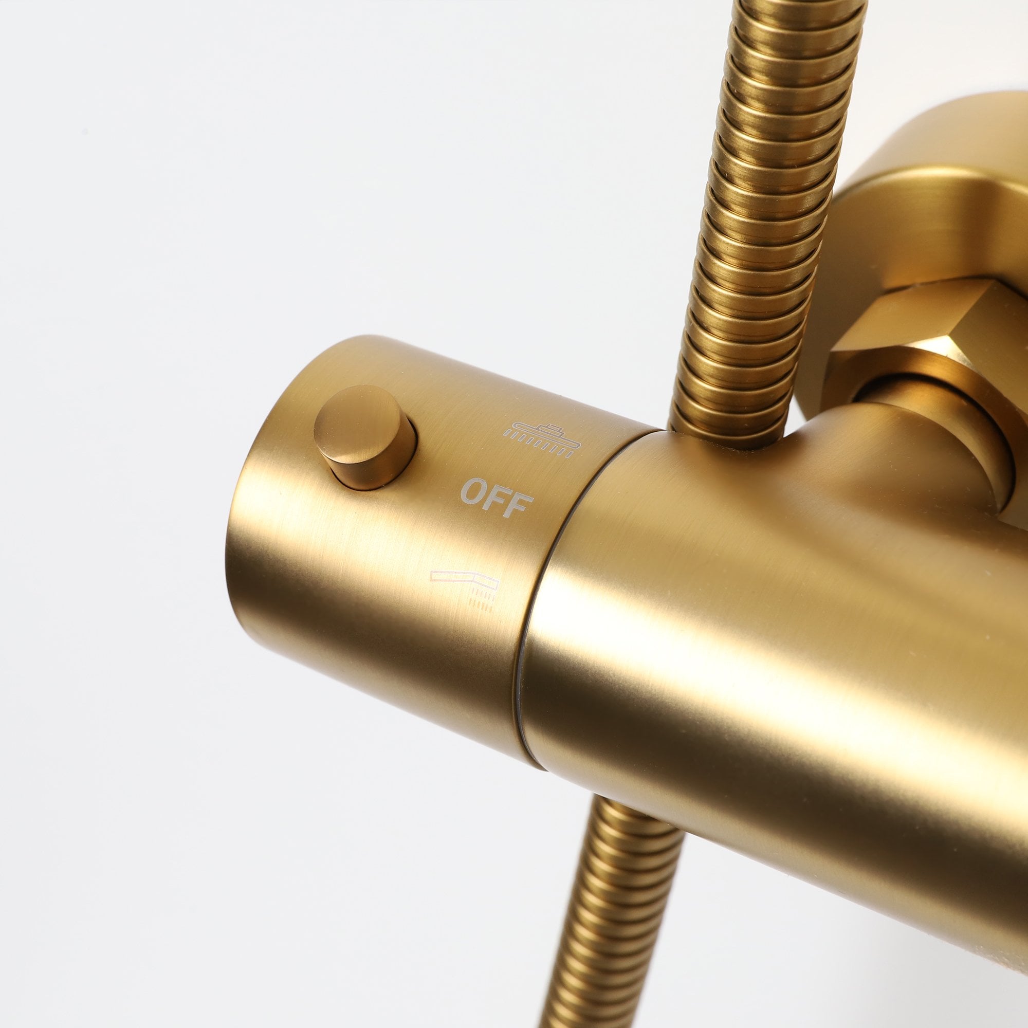 Однорычажный смеситель для душа с 3 отверстиями и ручным душем LUSSO Elegance ARCH-00042233 - Вид №8