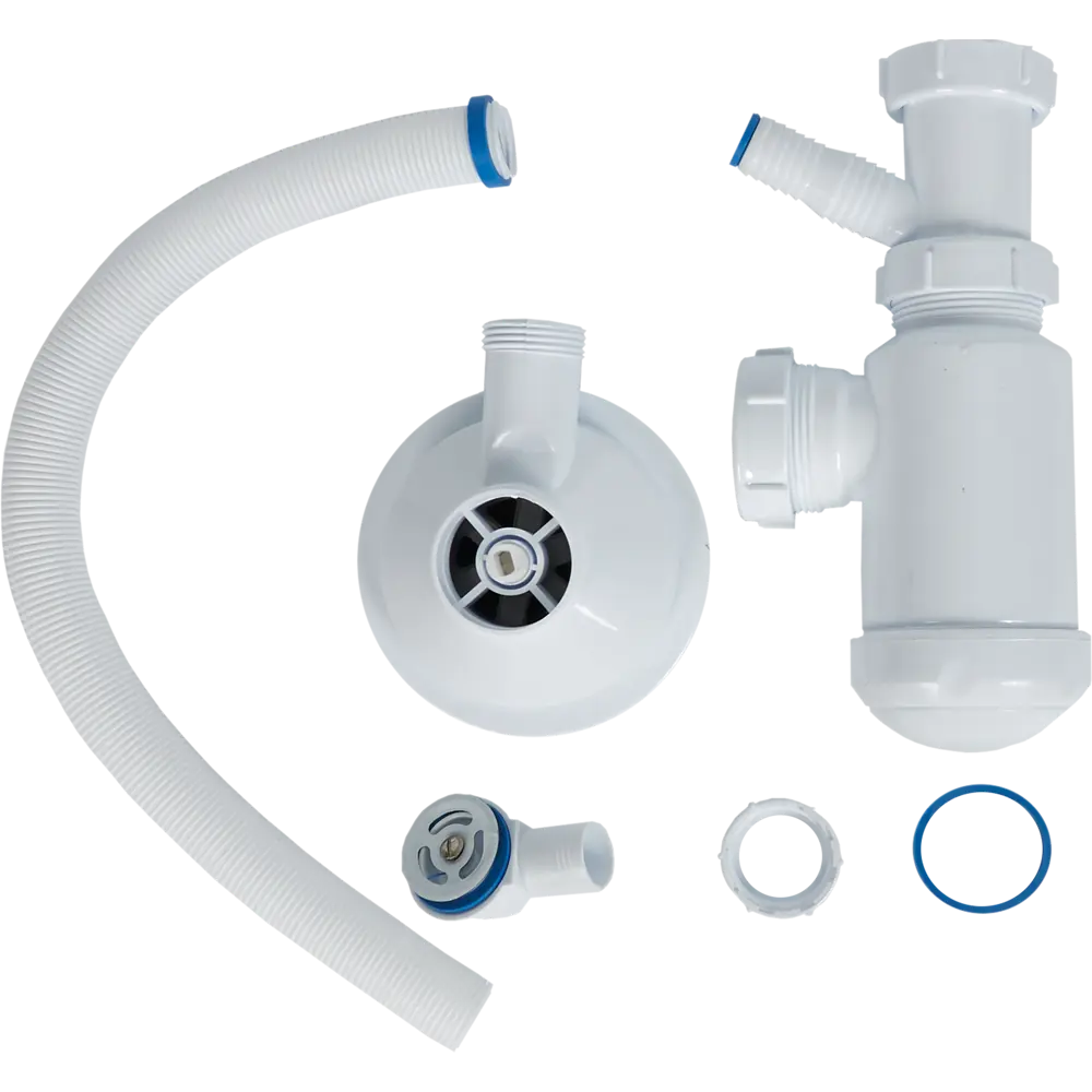 Мойка Delinia 48х44 см цвет антрацит, кварц STLM-2124586 - Вид №3
