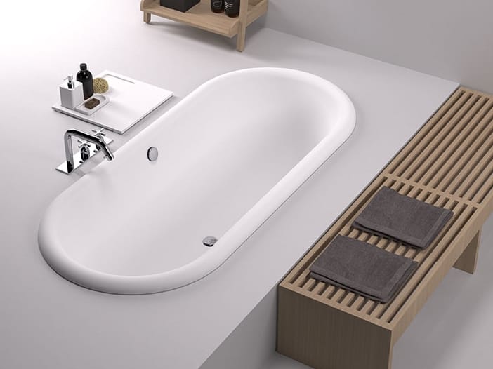 Утопленная овальная ванна Cristalplant® Agape девятнадцатый век ARCH-00117444 - Вид №1