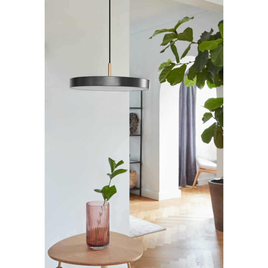 2207 Светильник подвесной asteria mini, 31х10,5 см, черно-серый UMAGE  - Вид №1