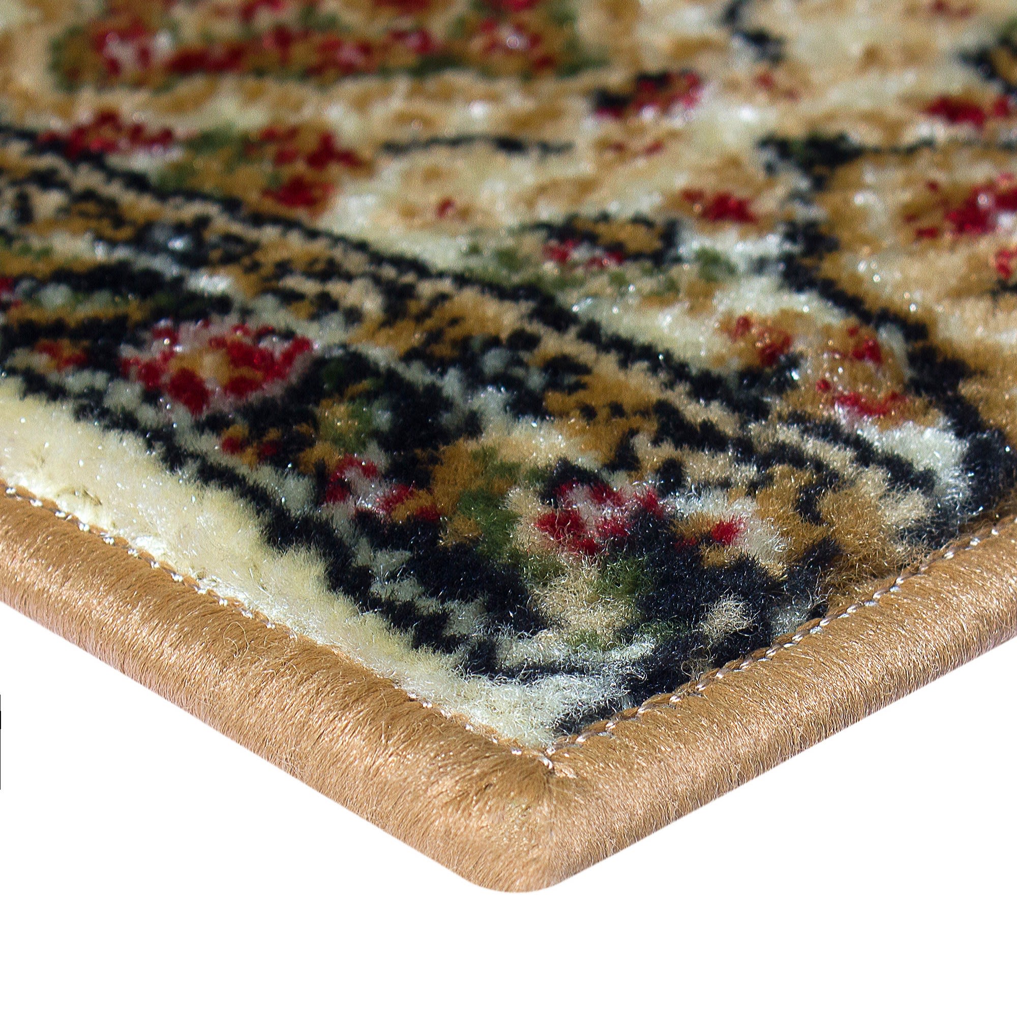 18160213 Дорожка ковровая «Мега 401» полипропилен 1.5 м цвет бежевый Santreyd  - Вид №1