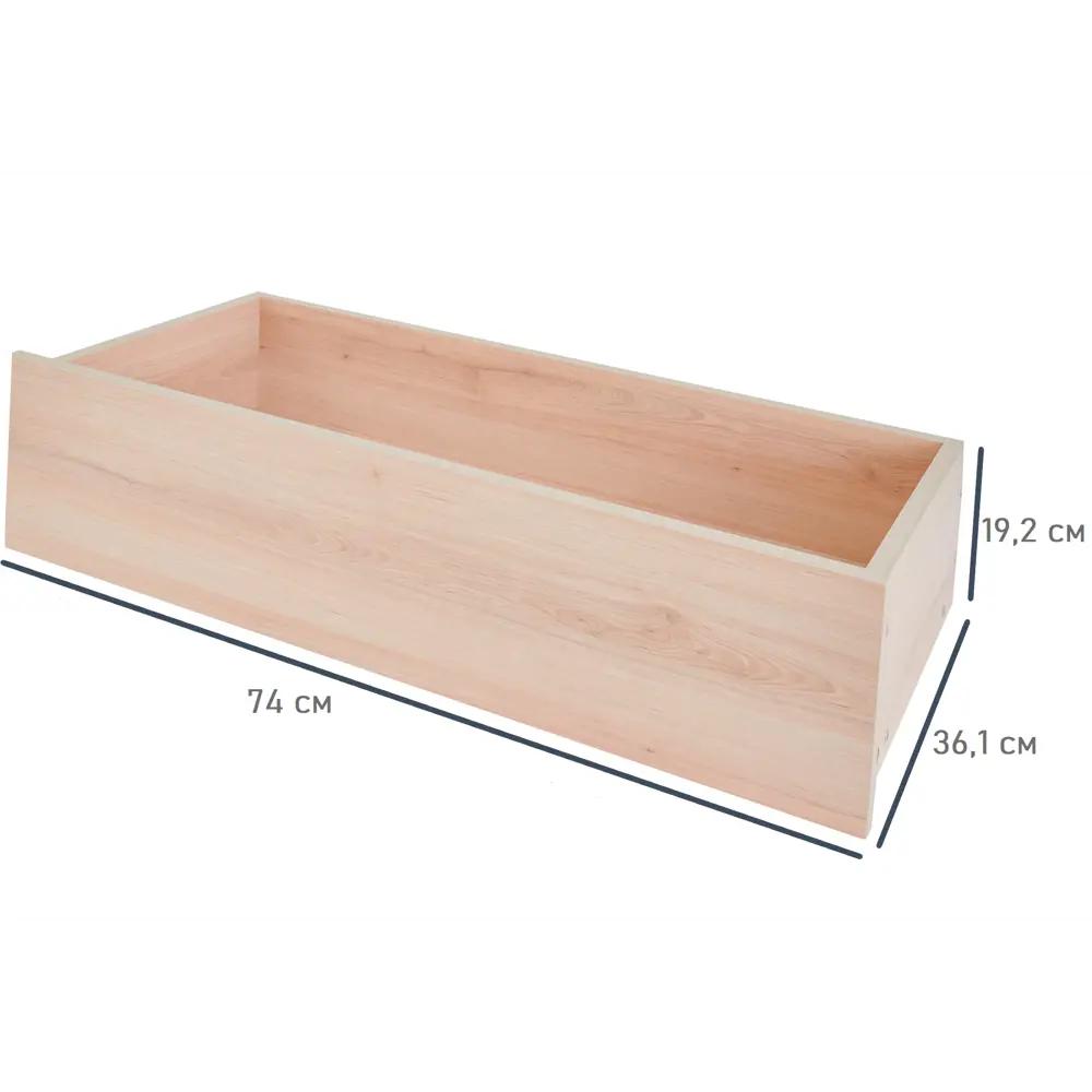 Santreyd: Выдвижной ящик Лион для систем хранения в стиле дуб комано 85204840 STLM-0059902