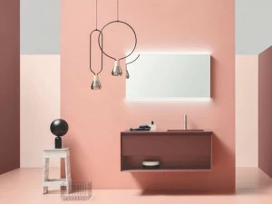 Arbi Arredobagno Подвесная тумба под умывальник с ящиками Materia