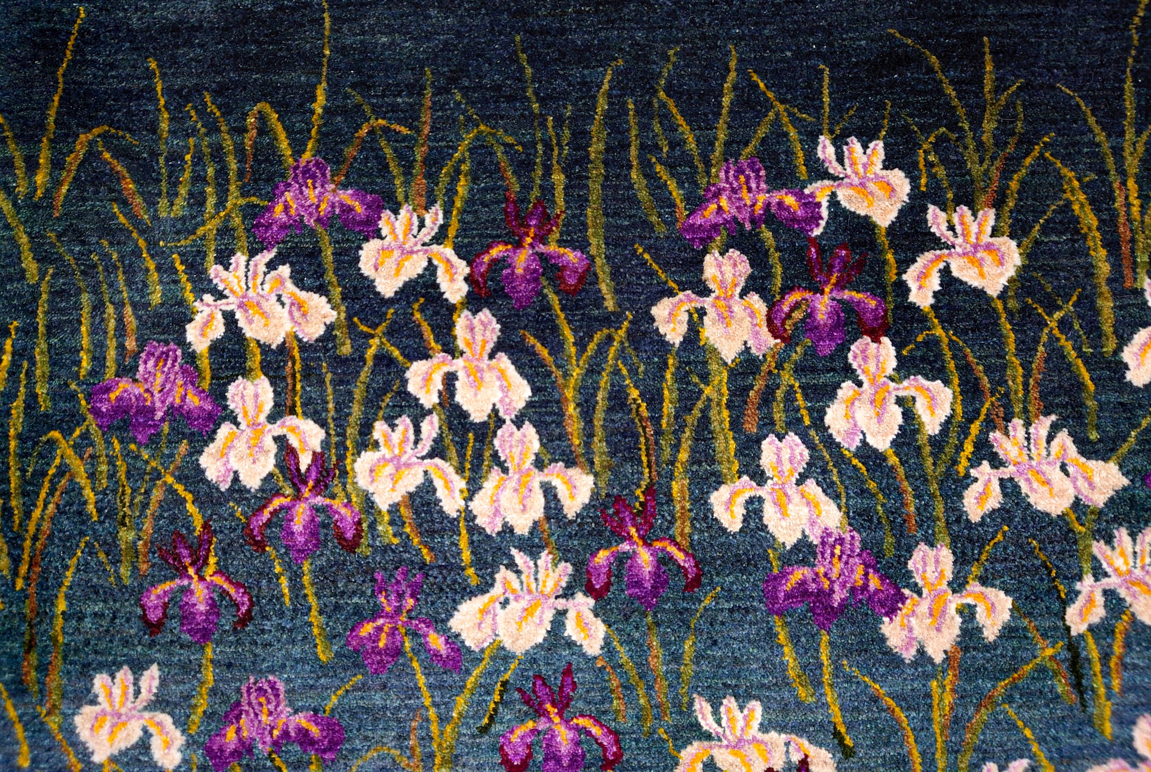 Шерстяной прямоугольный цветочный ковер Zollanvari Flower Meadow ARCH-00073227 - Вид №2