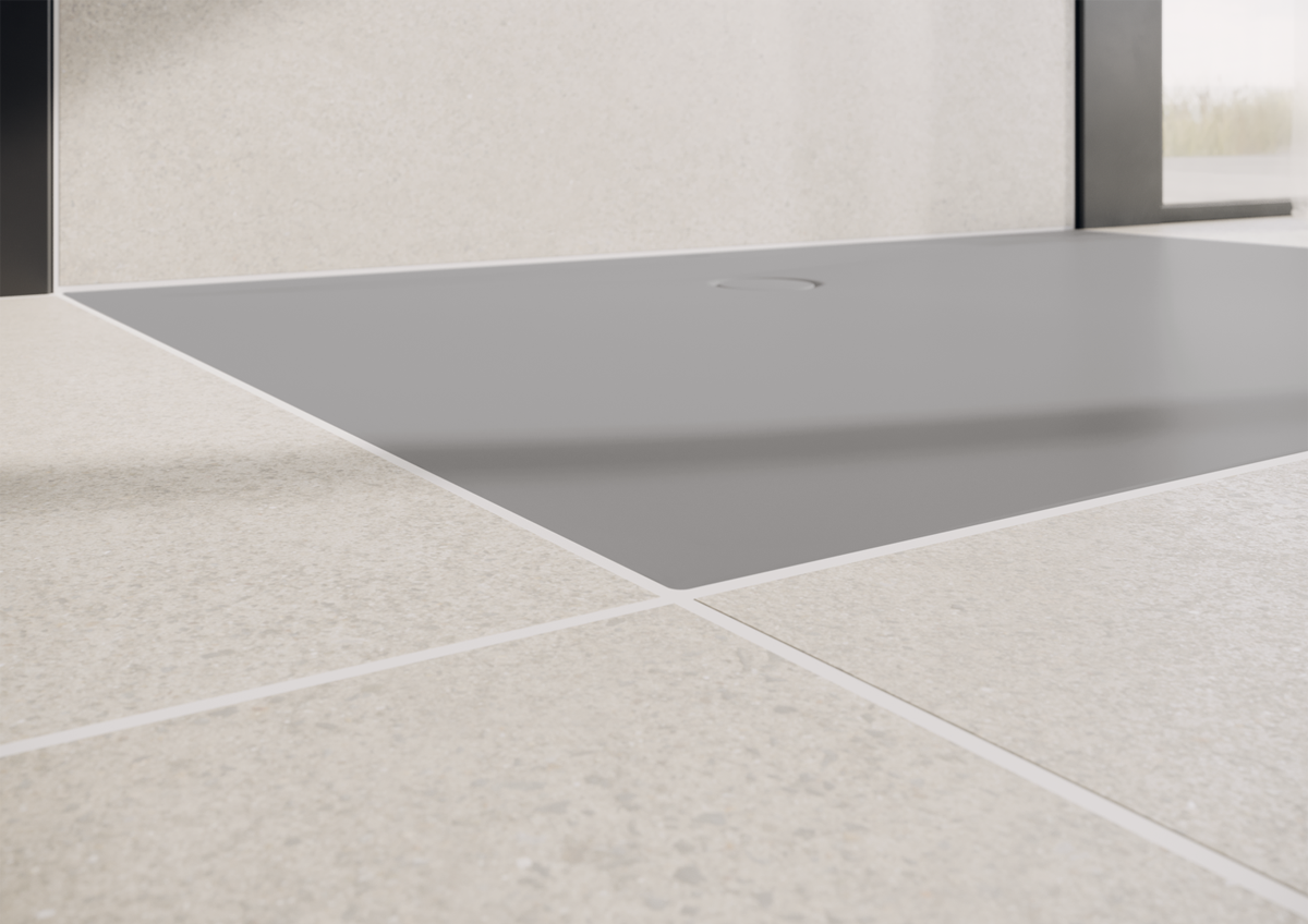 Душевой поддон KALDEWEI Сталь эмалированная 1548-5 455 холодный серый 70 1548-5455 - Вид №9