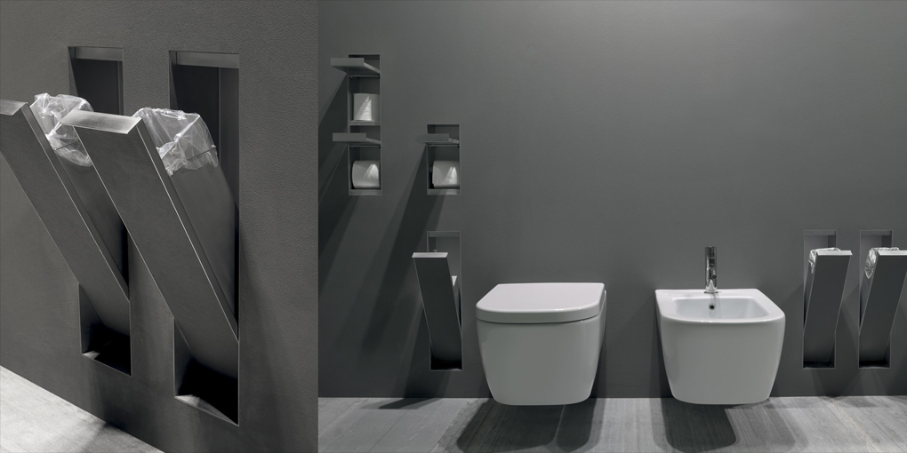 Держатель для туалетной бумаги SESAMO5 Antonio Lupi SESAMO встраиваемый Antoniolupi - Вид №1