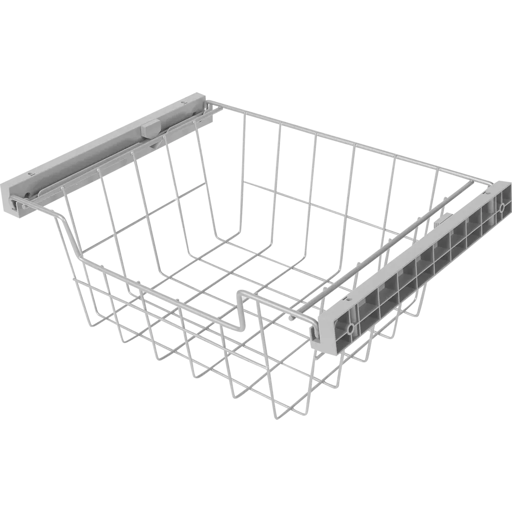 Корзина для шкафа с выдвижным механизмом Spaceo 41.8x30x15 см металл/пластик 13664893 STLM-2003937 