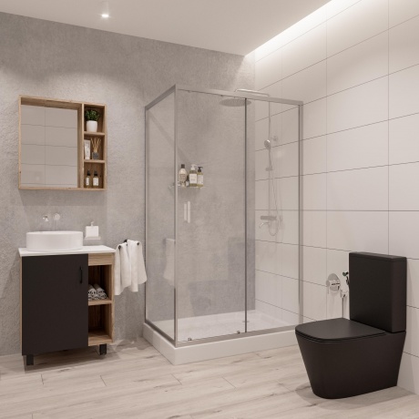 Душевое ограждение NG-6612 (1200 x 800 x 1900) Santreyd NG-6612-08 - Вид №1