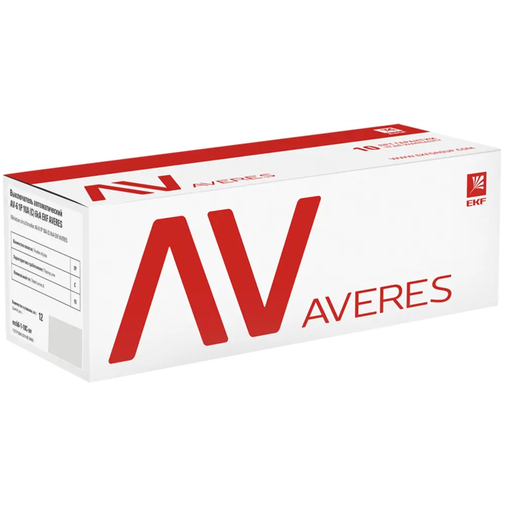 Автоматический выключатель EKF AV-6 3P для защиты электросети 84579886 STLM-0052248 - Вид №2