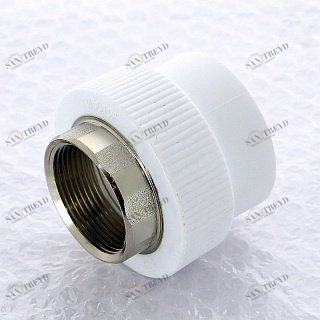 Муфта В под ключ PRO AQUA полипропиленовая 50x1'1/2 PA22522P