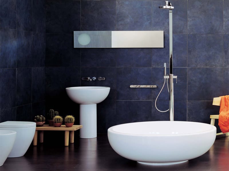 Каменная ванна в центре комнатыluce® Ceramica Flaminia Fonte Fontana Fonte Tonda ARCH-00034150 - Вид №1