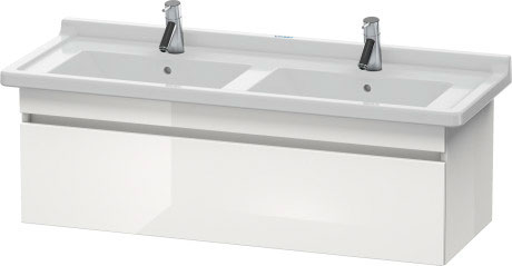 DS639000707 Тумбочка подвесная DuraStyle #DS6390 1200 x 470 мм Бетонно-серый матовый декор Duravit - Вид №2