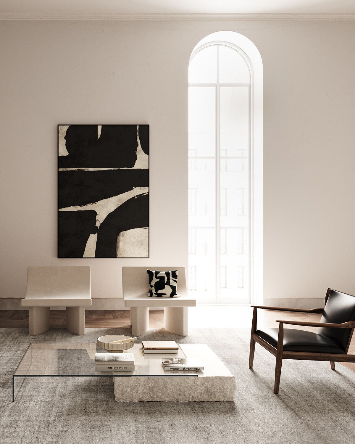 Коврик ручной работы из бананового листа Mohebban Feel ARCH-00026548 - Вид №1