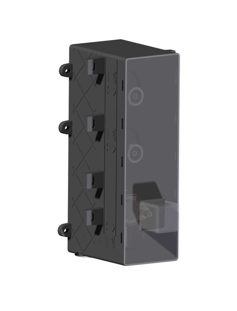 774036 Bellosta Rubinetterie ВСТРОЕННЫЙ ТЕРМОСТАТИЧЕСКИЙ СМЕСИТЕЛЬ 2 ВЫХОДА 3/4 " 