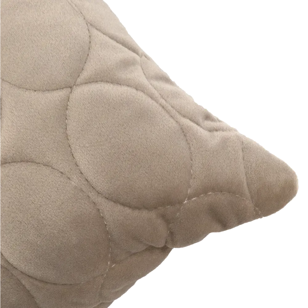 Подушка Овалы 50x50 см цвет крем LINEN WAY STLM-2022434 - Вид №2