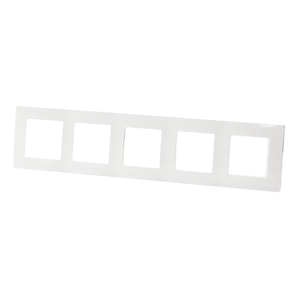 Рамка Legrand Etika для розеток и выключателей - белая глянцевая 17356337 STLM-0007973 - Вид №1