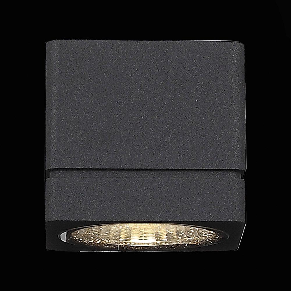 Уличный настенный светодиодный светильник ST Luce Coctobus SL563.401.01 ST LUCE COCTOBUS BLACK 272220 Черный  - Вид №1