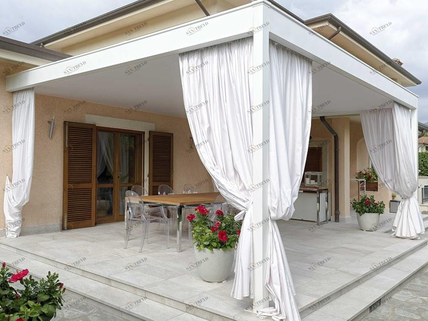 L'Officina by Adami Пристроенная пергола из металла sun-id-1378706