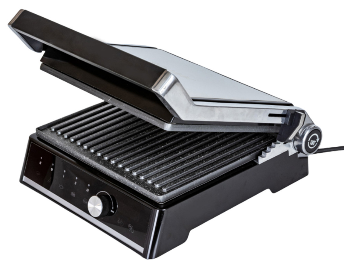 9040408 Гриль Pioneer GR1005E серебристый STDN-0105994 - Вид №1