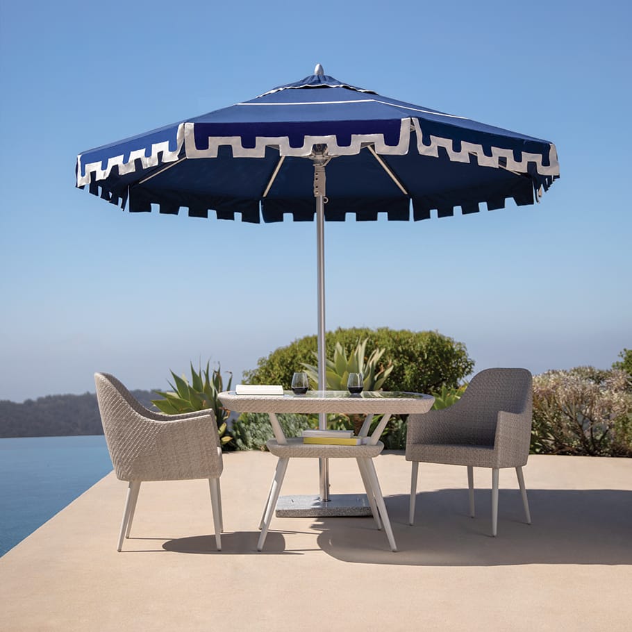 Круглый зонтик из алюминия и полиэстера JANUS et Cie JANUS Umbrella ARCH-00079170 - Вид №5